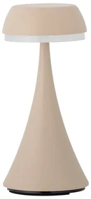 Beżowa lampa stołowa LED z metalowym kloszem (wysokość 17,5 cm) Pepple – Bloomingville