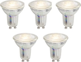 Zestaw 5 ściemnialnych żarówek LED GU10 3.9W 450 lm 3000K o długiej żywotności