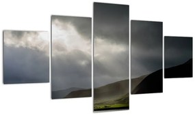 Obraz zbliżającej się burzy (125x70 cm)