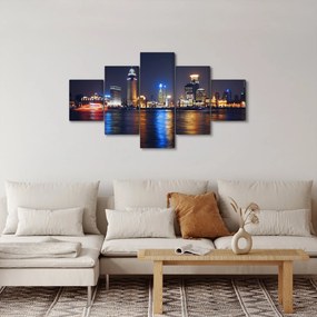 Obraz - Refleksy nocy (125x70 cm)