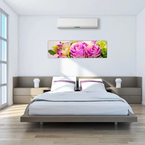 Obraz róż (170x50 cm)