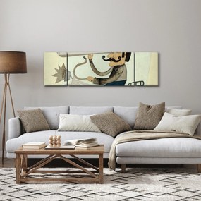 Obraz - Astronom na rowerze (170x50 cm)