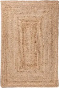 Dywan Prostokątny Z Naturalnego Juty Tempo 180 X 120 Cm - Sklum