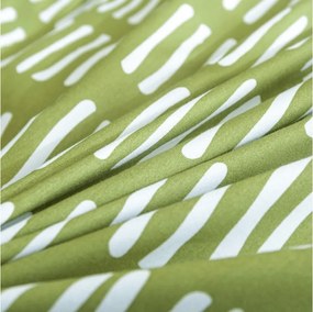 PrzytulneMieszkanie.pl PrzytulneMieszkanie.pl Pościel z mikroflanelu GREENSORY zielona Rozmiar pościeli: 70 x 90 cm | 140 x 200 cm