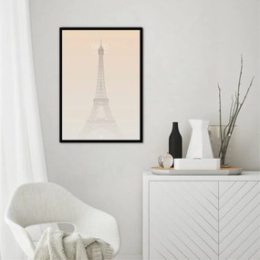 Obraz 50x70 cm Paris Eiffel Tower – Malerifabrikken