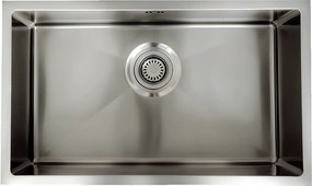 Luisa zlewozmywak 1 komora 76x45 ze stali nierdzewnej - Essebagno