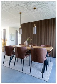 Koniakowe krzesła zestaw 4 szt. Pisa – House Nordic