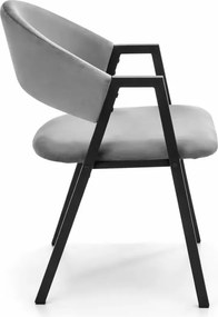 Krzesło Moda - nowoczesne tapicerowane krzesło z ergonomicznym oparciem