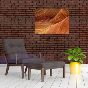 Obraz na szkle - Czerwony piasek (70x50 cm)