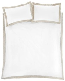 Biała bawełniana pościel dwuosobowa 200x200 cm Oxford Lace – Bianca
