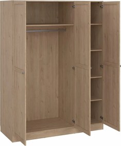 Trzydrzwiowa szafa prowansalska Billund jackson hickory