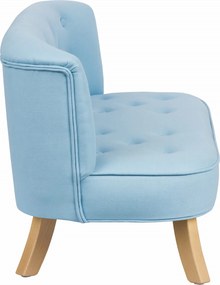 Nierozkładana sofa dziecięca Somebunny len
