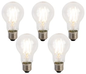 Zestaw 5 Żarówka LED E27 3-stopniowa ściemnialna A60 5W 700 lm 2700K
