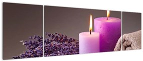 Obraz rzeczy spa (170x50 cm)