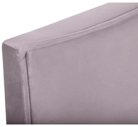 Jasnoróżowy zagłówek 200x120 cm Natalia – Milo Casa
