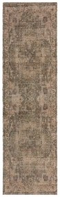 Chodnik z mieszanki juty tkany ręcznie w kolorze khaki 60x230 cm Selena Jute Traditional – Flair Rugs