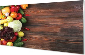 Panel nad Blat Kuchenny Kolorowy Zestaw Warzywny