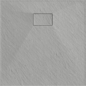 Mexen Hugo brodzik kwadratowy SMC 70 x 70 cm, szary - 42617070