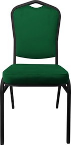 Krzesło Vega tkanina Welur bankietowe konferencyjne stelaż metalowy : Kolor Stelaża - Czarny , Kolor tkaniny - VELVET - MG25