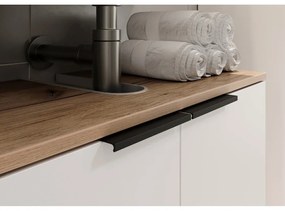 Biała szafka pod umywalkę 60x58 cm Menen – Germania