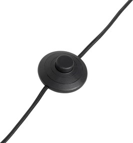 Lampa podłogowa w stylu art deco złota i opalowe szkło - Flore