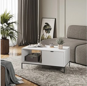 Stolik kawowy biały 90x50x45 eliza