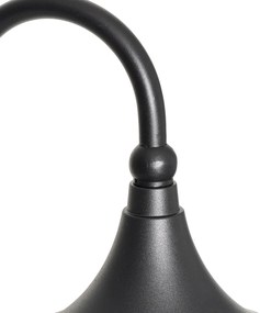 Zewnetrzna Inteligentna latarnia ogrodowa czarna 125 cm IP44 z Wi-Fi A60 - Daphne klasyczny/Antyczny Oswietlenie zewnetrzne