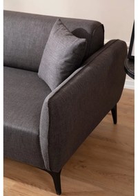 Ciemnoszara sofa narożna Belissimo, narożnik lewy – Balcab Home