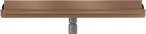 Mexen Flat Wall odpływ liniowy ścienny 2w1 60 cm, miedź szczotkowana - 1C30060