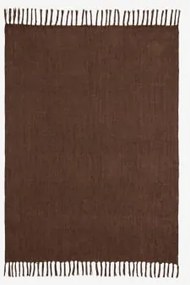 Koc Z Mikrofibry Maidina Intensywny Mokka Brąz & 140 X 200 Cm - Sklum