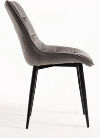 Zestaw 4 Krzese Cade Aksamitne