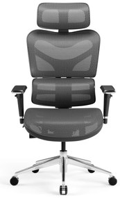 Fotel ergonomiczny Diablo V-Commander, czarno-szary