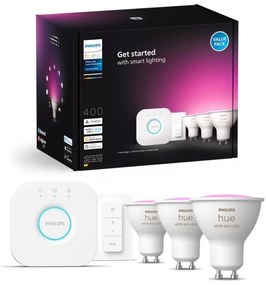 Zestaw podstawowy Philips Hue WACA 3xGU10/4,2W/230V 2000-6500K+ urządzenie do łączenia