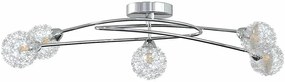Lampa sufitowa z drucianymi kloszami E7-G10