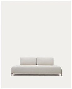 Beżowa sofa modułowa z tkaniny szenilowej 232 cm Compo – Kave Home