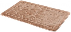Elegancki brązowy chodniczek do łazienki F4-F09