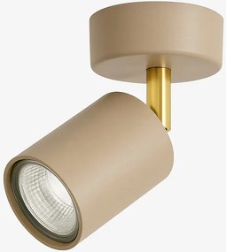Beżowy minimalistyczny kinkiet reflektor H3-F03