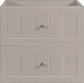 Szafka podumywalkowa w stylu klasycznym, kaszmir, 60 x 57 x 46 cm