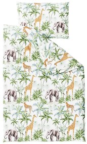 PrzytulneMieszkanie.pl PrzytulneMieszkanie.pl Pościel bawełniana AFRICA biała Rozmiar pościeli: 70 x 90 cm | 140 x 200 cm
