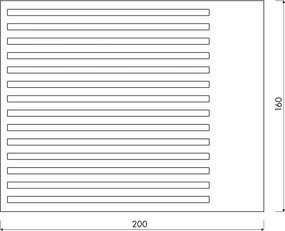 Pomarańczowy koc 160x200 cm Onu – noo.ma