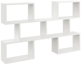 Biała minimalistyczna półka na książki - Zoix
