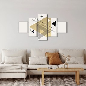 Obraz - Kształty geometryczne N⁰4 (125x70 cm)