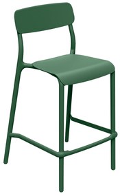 Krzesło ogrodowe barowe niskie Rimo Pine Green FERNE