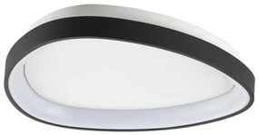 Ideal Lux - LED Plafon GEMINI LED/23W/230V śr. 42,5 cm czarny