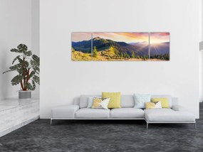 Obraz - Krajobraz leśny (170x50 cm)