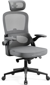 Ergonomiczny fotel do pracy w biurze Diablo V-Light szary