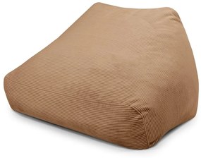 Brązowy sztruksowy worek do siedzenia Sofa Snug – SLOWDOWN