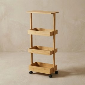 Regał kuchenny na kółkach HYGA, 87,5 cm