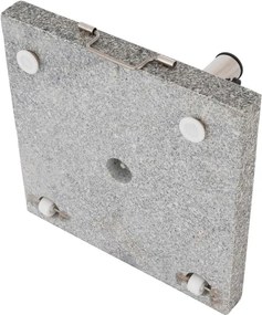 Stojak Parasol - granit i stal - 45 x 45 cm