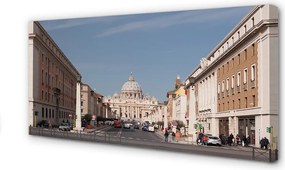 Duży obraz na płótnie Zabytkowe Ulice Rzymu